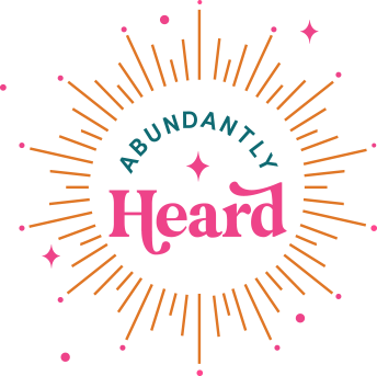 abundantly heard logo